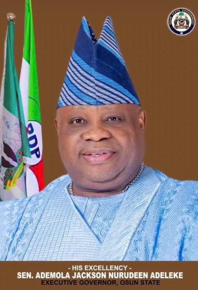 Newly Sworn-in Osun Governor, Ademola Adeleke renames State, reverses all appointments made by Oyetola