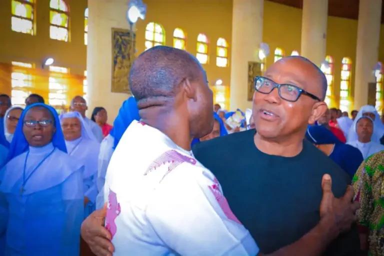 Soludo meets Peter Obi in Awka weeks after attacking him online.