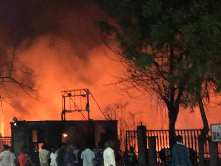 Fire Guts Houses In Ebute Metta, Lagos