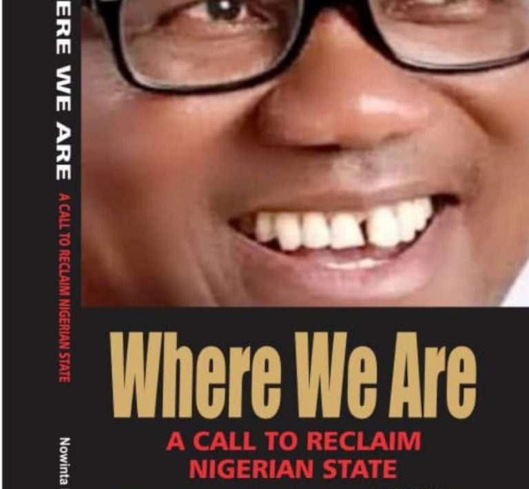 Where We Are: A Call To Reclaim Nigerian State