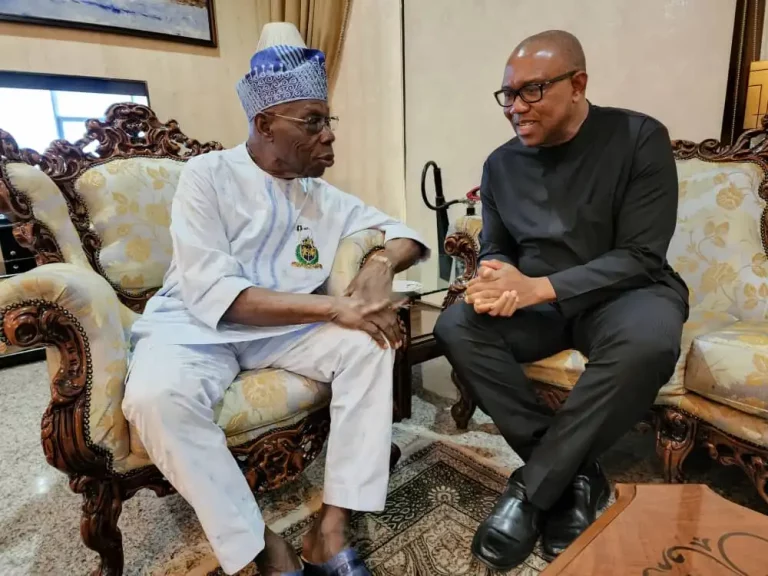 Ex-President Obasanjo Insists Peter Obi Better Than Other Candidates