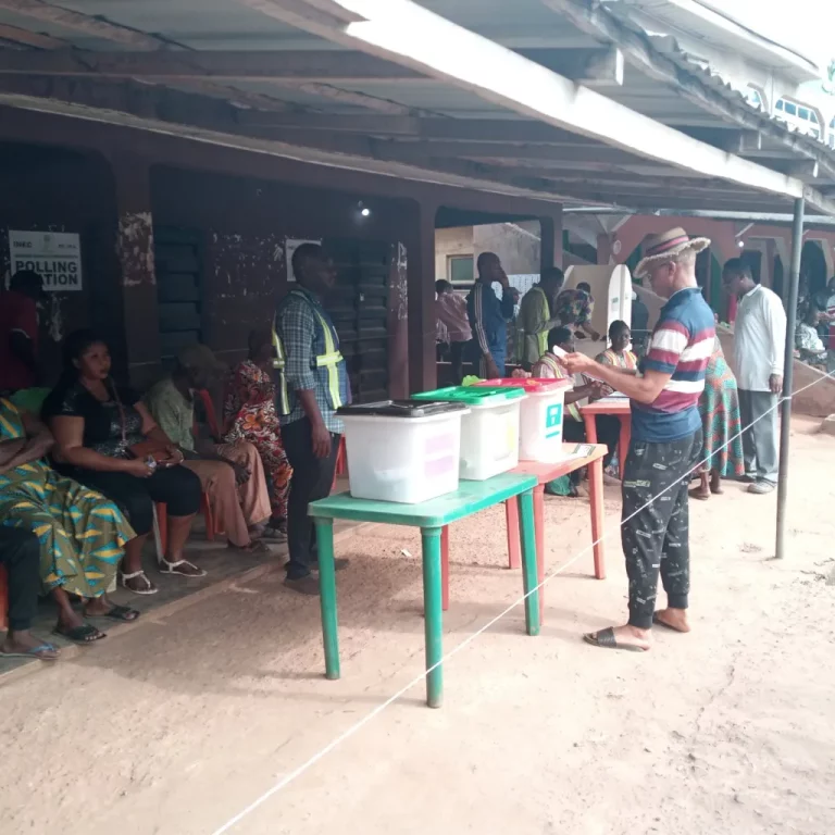 Nigeria Decides: Voting Commences At Peter Obi’s Polling Unit
