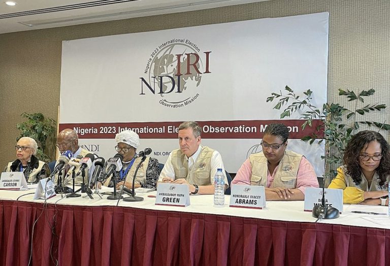 Nigeria elections below expectations, INEC lacked transparency – NDI/IRI observers