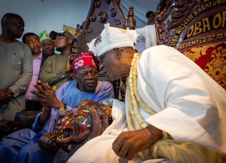 2023: Tinubu Visits Oba Akiolu, Promises Not To Disappoint