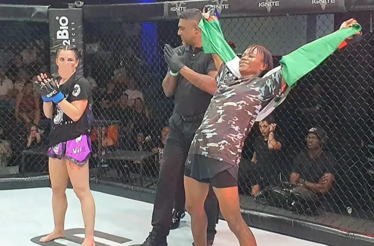 Police Congratulate Juliet Ukah, New African EFC Champion