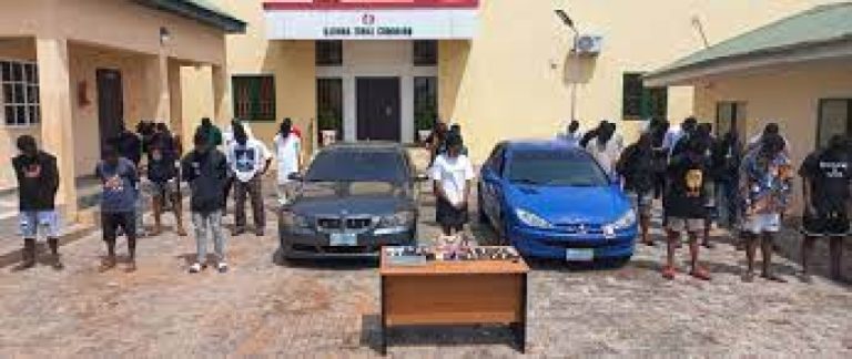 EFCC arrests popular musician, 31 others over alleged internet fraud