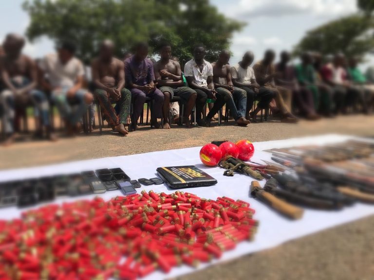 Oyo police storm Auxiliary’s hideout, arrest 78 with arms