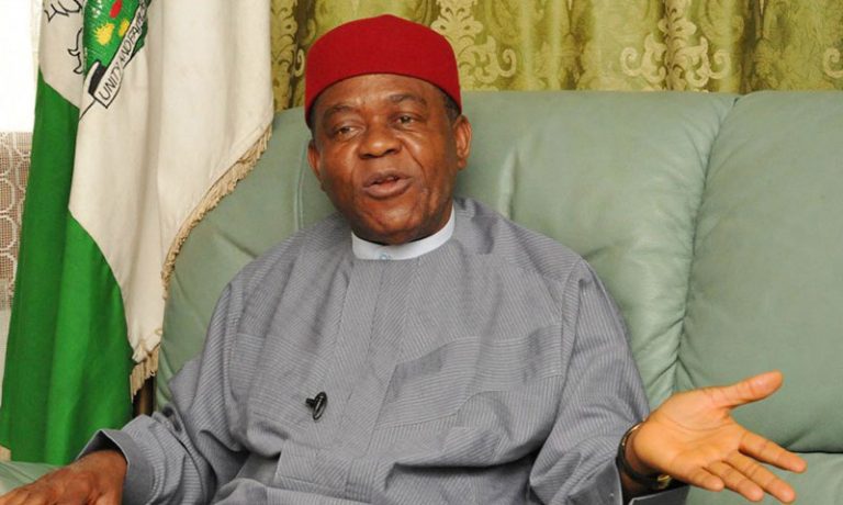 You’re responsible for owing workers’ salaries not me, Orji tells Ikpeazu