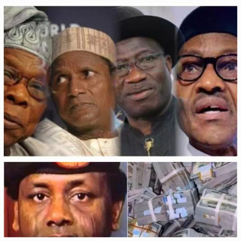 Court Orders Obasanjo, Yar’adua, Jonathan, Buhari Govts To Account For $5bn Abacha Loot