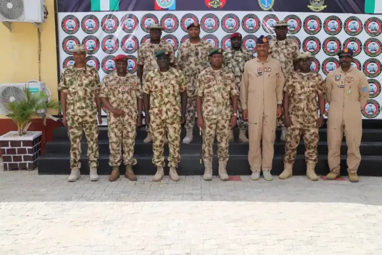 Synergy Against BH: Theatre Commander Operation Hadin Kai In North East Recieves Air Officer Commanding Tactical Command Makurdi