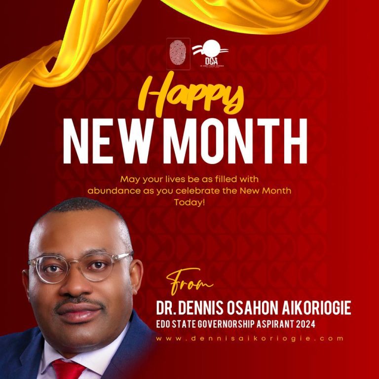 Dr. Dennis Osahon Aikoriogie: A Divine Aspirant for Edo State Governorship Race 2024