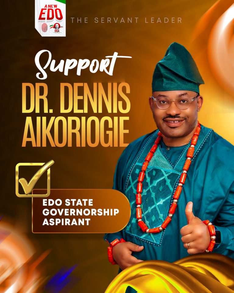 Dr. Dennis Osahon Aikoriogie: Transforming Governance in Edo State for a Brighter Future