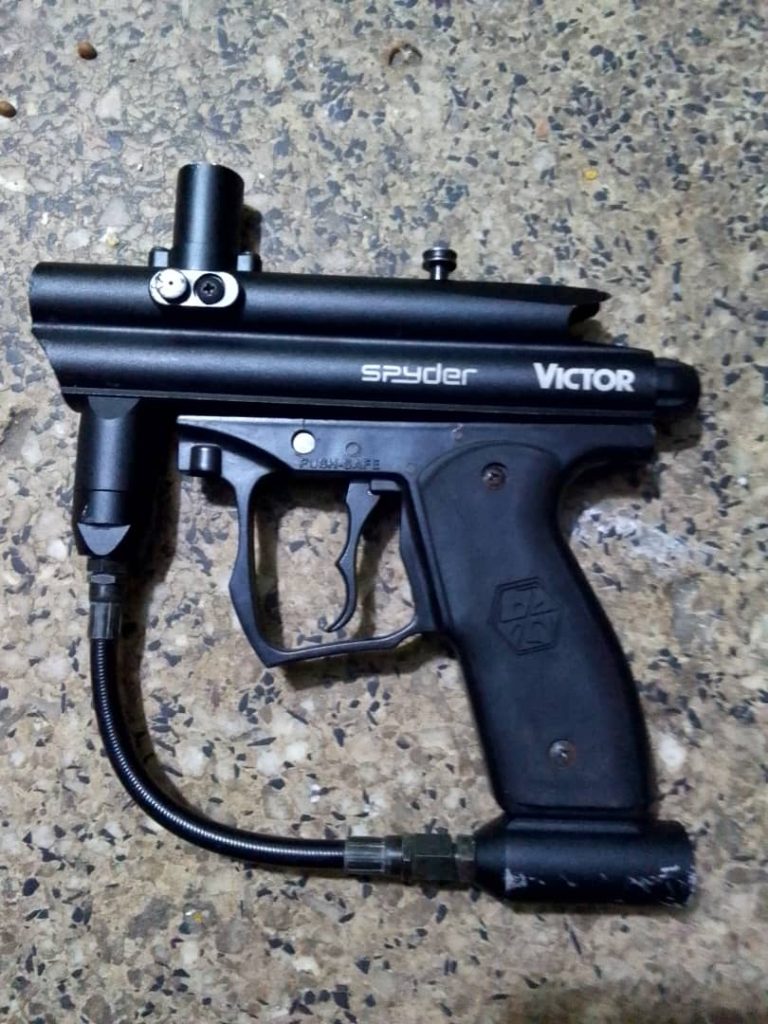 First Gas Gun In Nigeria Recovered By Police In Lagos