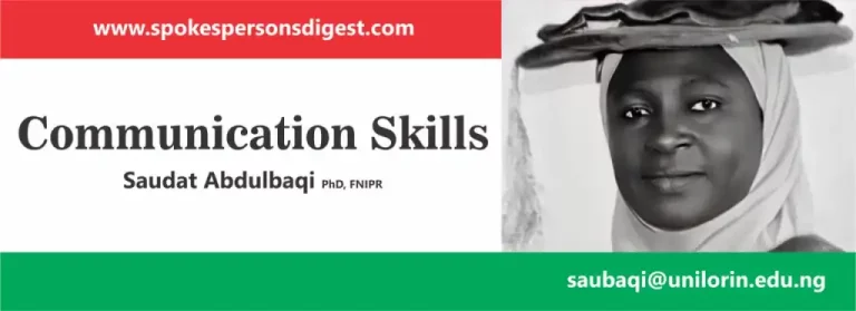 Speech Writing and Communication by Saudat Abdulbaqi