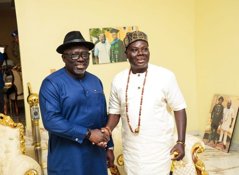 Chief Egukawhore Hosts Delta State Governor, Sheriff Oborevwori