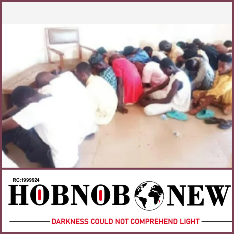 Men of Nigeria Security and Civil Defence Corps Foil Same-Sex Wedding, Arrest 76 Suspects