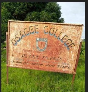 Osagbe Secondary School Udaba Ekperi