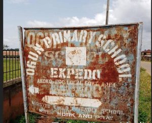 Ogun Primary School, Ekpedo. Ward 09, Akoko-Edo LGA