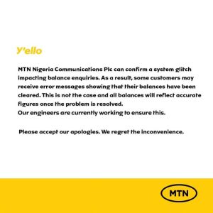 MTN Reacts To Clearance Of Customers Debt, Releases Statement