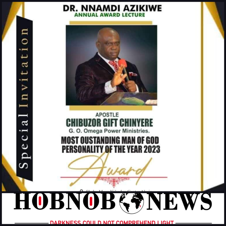 General Overseer of Omega Power Ministries Receives Zik of Africa Outstanding Man of God for 2023 Award, Celebrates Dr Nnamdi Azikiwe’s Posthumous Birthday