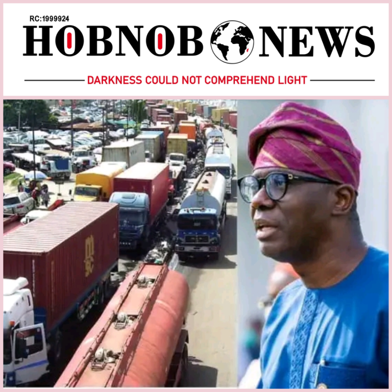 Apapa Gridlock: Truckers Defy Sanwo-Olu’s Directive, Return, and Block Road