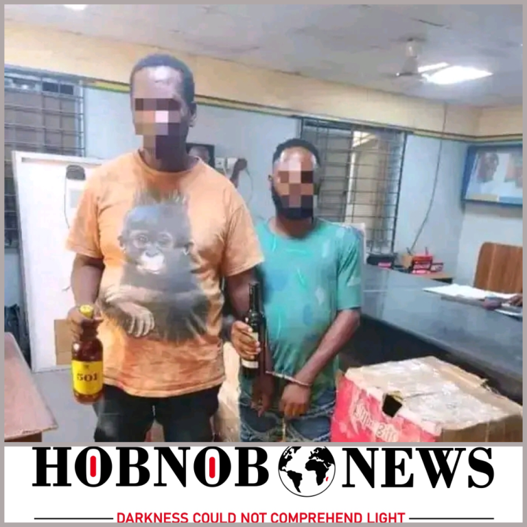 Headline: Ojo Division Arrests Duo in Possession of Fake Drinks; Unveils Underground ‘Factory’