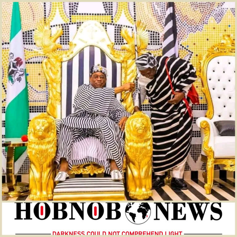 TIV PARAMOUNT RULER CALLS ON FEDERAL GOVERNMENT TO CONSTRUCT MORE DAMS IN BENUE