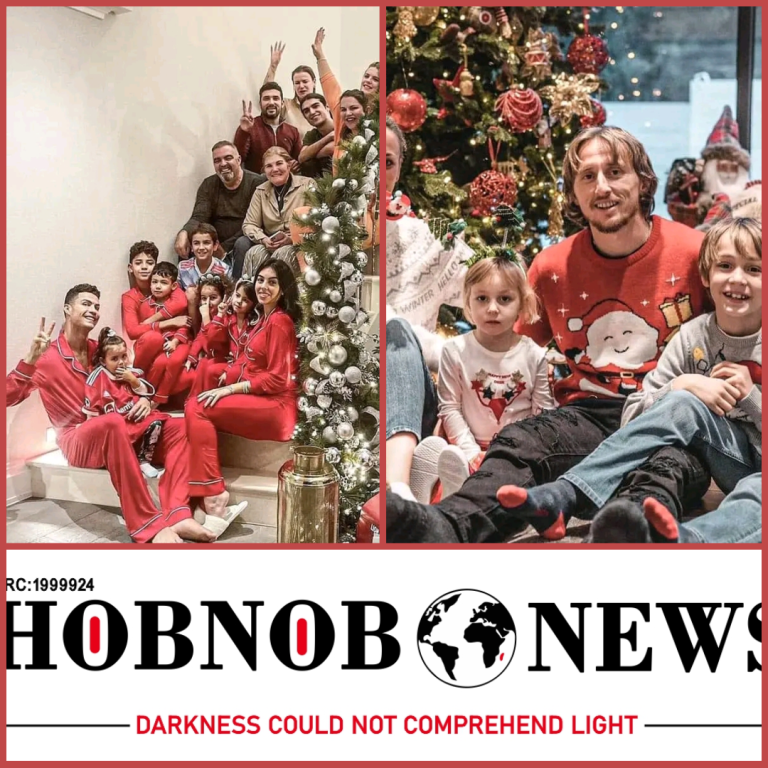 Photos: Football Stars Celebrate Christmas in Style with Loved Ones