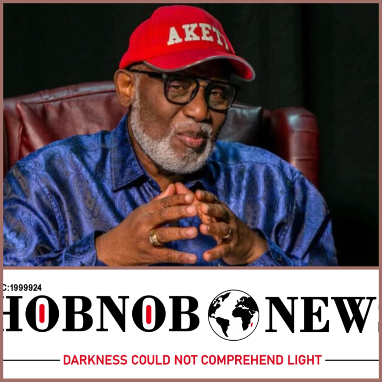 Governor Akeredolu, Aged 67, Succumbs to Prolonged Health Battle 