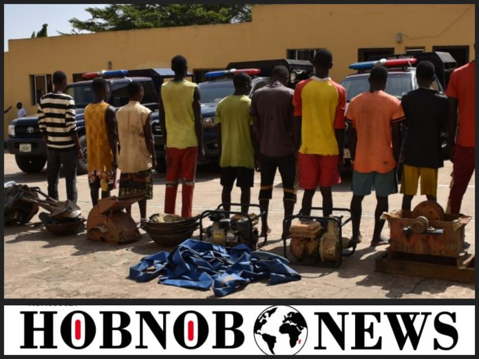NSCDC Nabs 13 Suspected Vandals And Illegal Miners In FCT