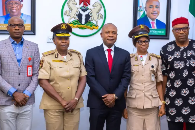 Gov Mbah, Immigration Service, Civil Defence Corps, To Consolidate Improved Security In Enugu