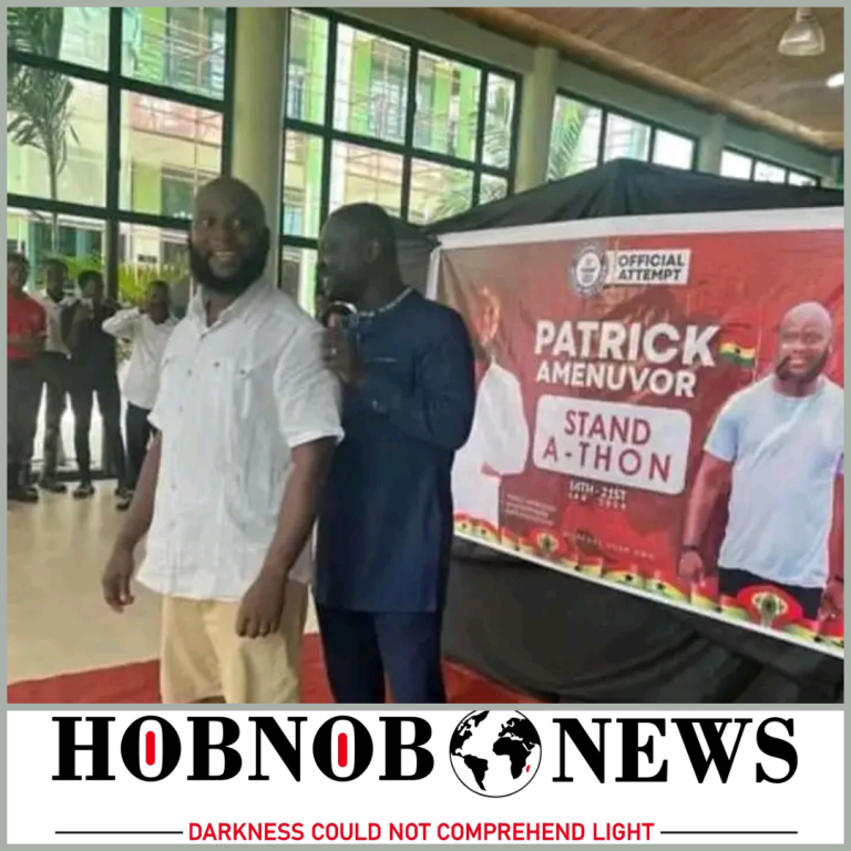 Ghanaian Man Cancels 7-day ‘Stand-a-thon’ Attempt Few Hours After Commencing
