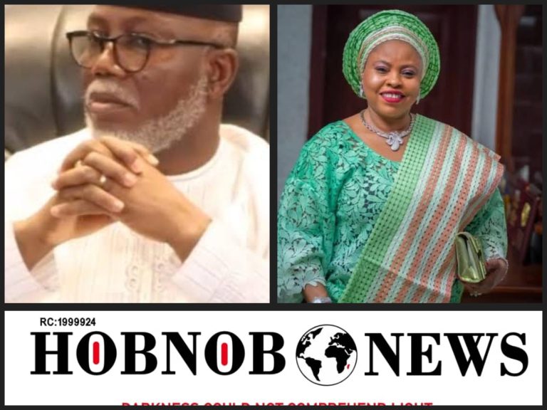 Tension As Ondo SSG, Princess Odu Engages In Shouting Match With Governor Aiyedatiwa During Cabinet Meeting Over Akeredolu’s Burial