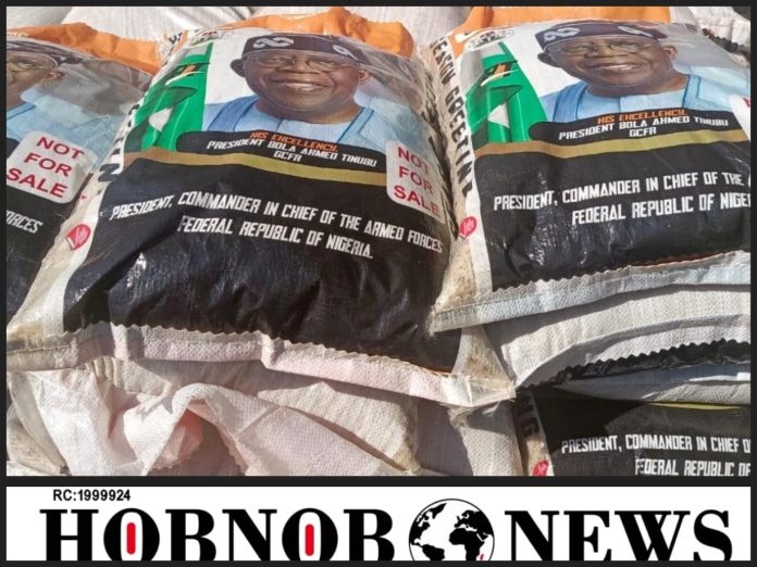 Adamawa Residents Reject Tinubu Branded Rice Palliative, Says It Is Substandard