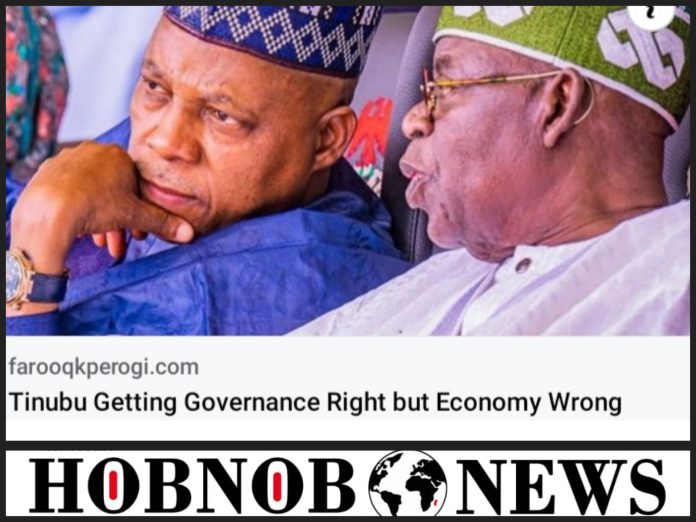 How Tinubu Is Getting Governance Right But Economy Wrong -- Farooq A. Kperogi