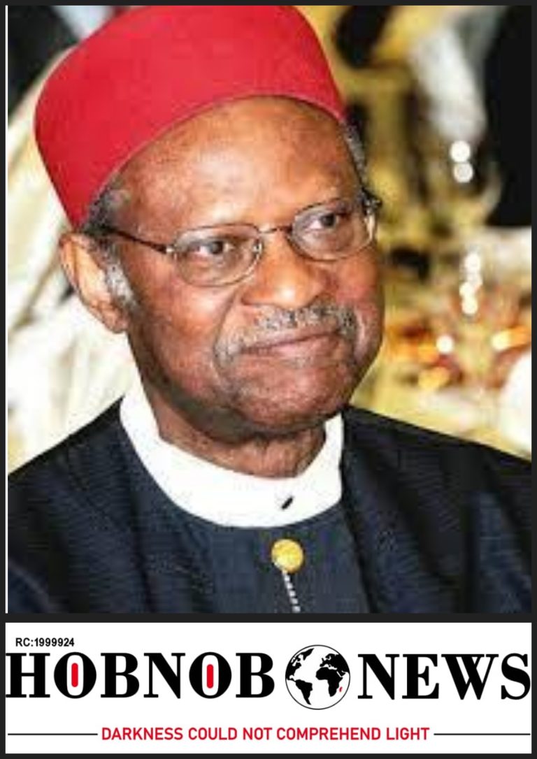 Ohaneze Ndigbo felicitates with Emeka Anyaoku at 91