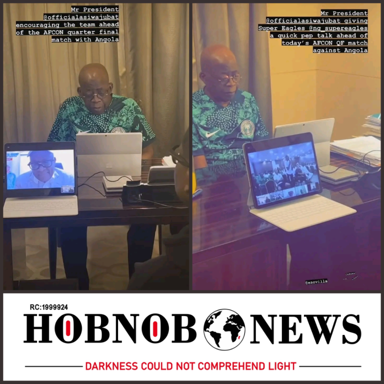 President Tinubu Charges Super Eagles to Win Ahead of Angola Match