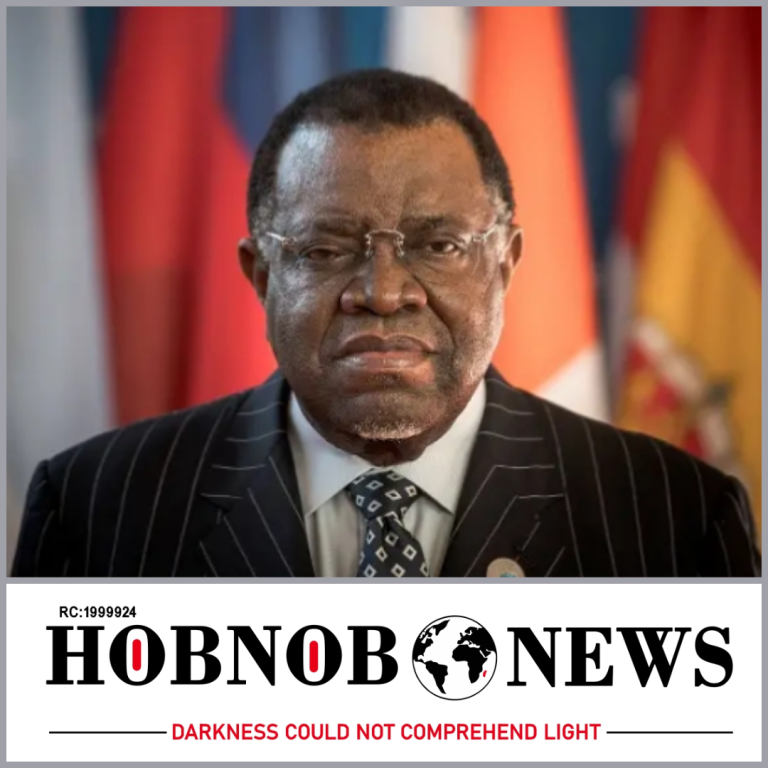Nigeria Mourns With Namibia: President Tinubu Extends Condolences on Passing of President Hage Geingob