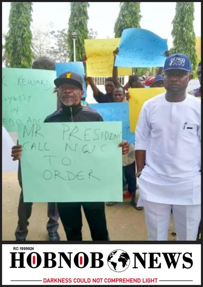 Dennis Idahosa Protests, Demands Cancellation Of Revised Edo APC Primary