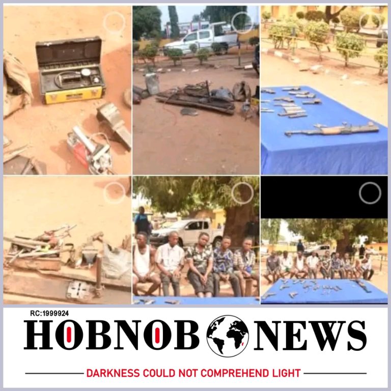 9 arrested for arm manufacturing in Benue