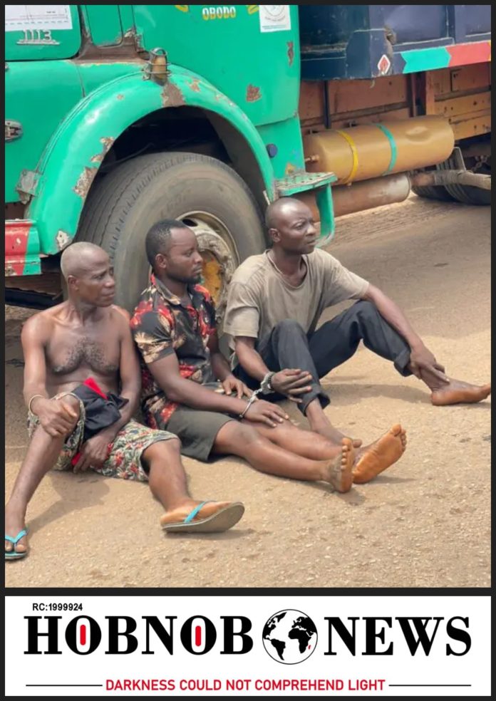 Military Apprehends Three Men For Damaging Abia Palm Oil Equipment