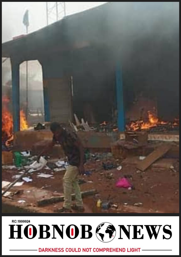Man Set on Fire as Hoodlums Invade Anambra Vigilante Office