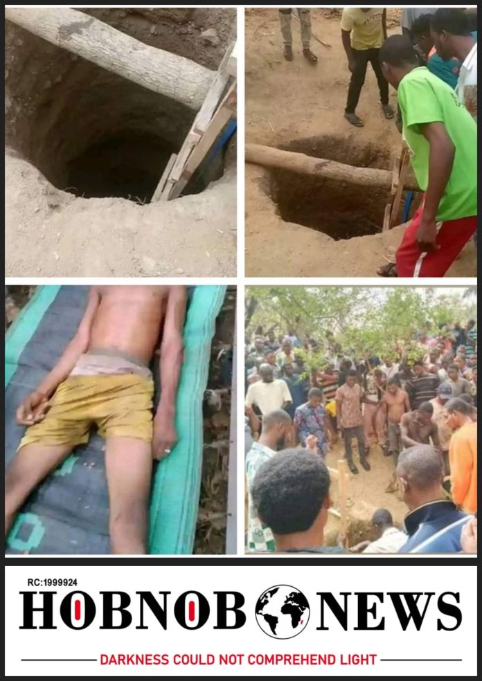Photos: Deep Well For Mining Collapses on Two Youths in Cross Rivers