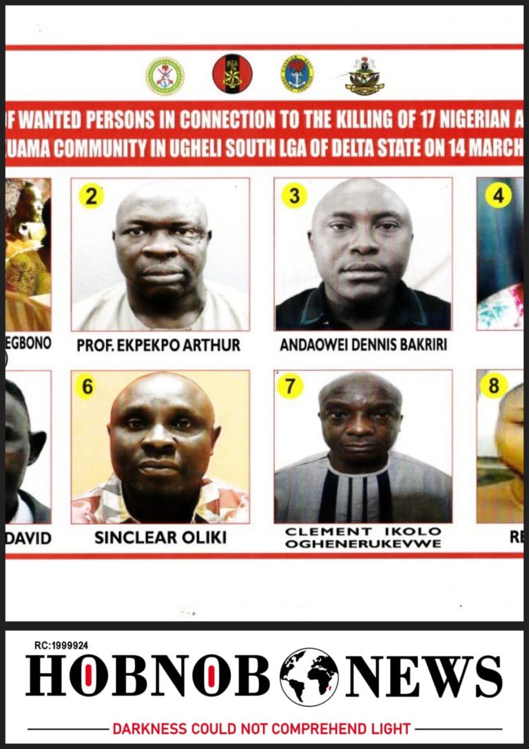 8 Declared Wanted Over Killing of 17 Soldiers in Okuama