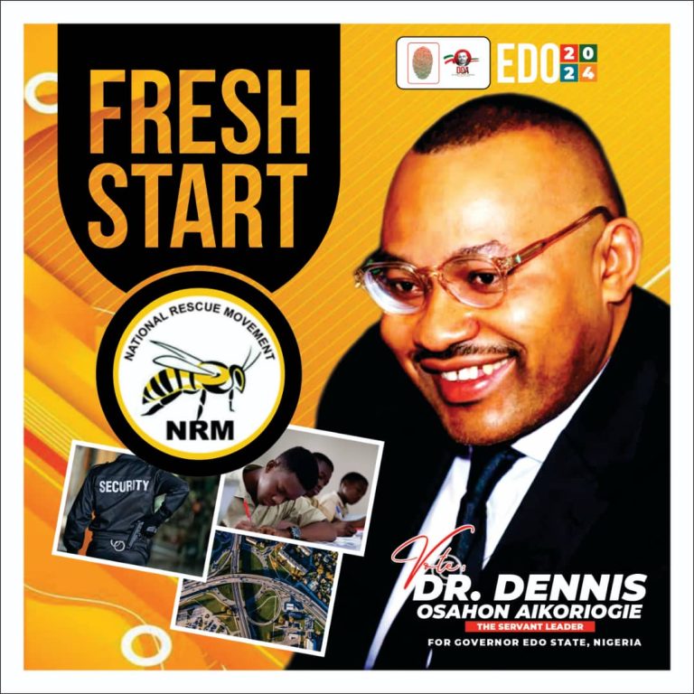 Gubernatorial Candidate Dr. Dennis Osahon Aikoriogie Promises Support for Edo Youth Entrepreneurs.