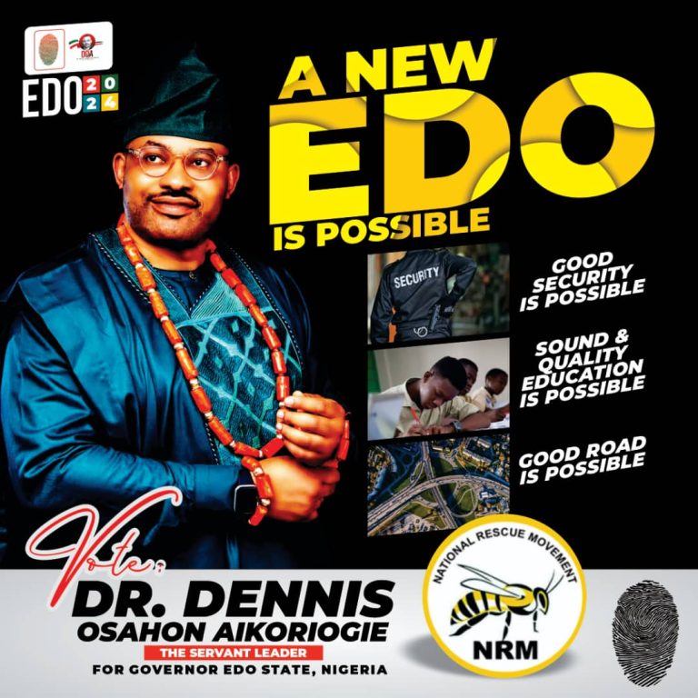 Security Plans of Dr. Dennis Osahon Aikoriogie: A Vision for Edo State’s Economic Growth and Development