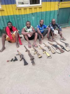 Photos: FCT Police Arrest Notorious Armed Robbery Kingpin, Chukwuemeka Oputa, Alias "Pounds & Dollars"