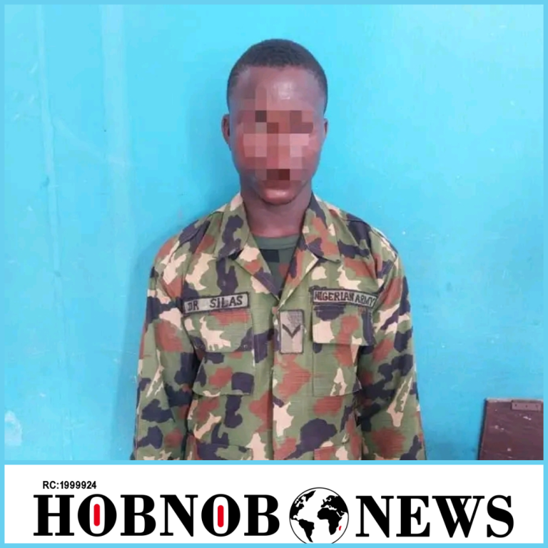 Nigerian Fake Soldier Arrested In Lagos