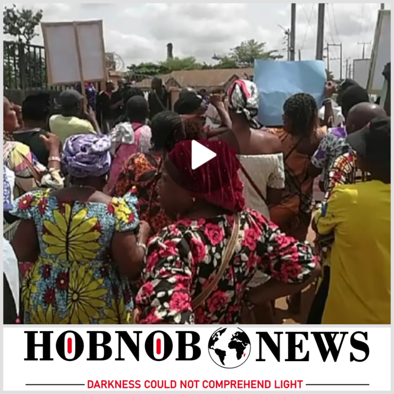 Breaking: Protest Rocks INEC Benin Office Over Exclusion of Frontline Gubernatorial Candidate – Dr. Dennis Osahon Aikoriogie
