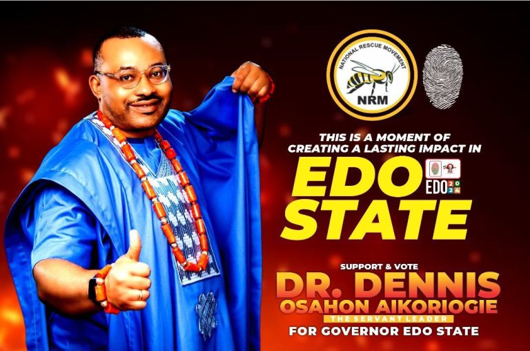 Dr. Dennis Osahon Aikoriogie Promises to Bring Government Closer to the People in Edo State